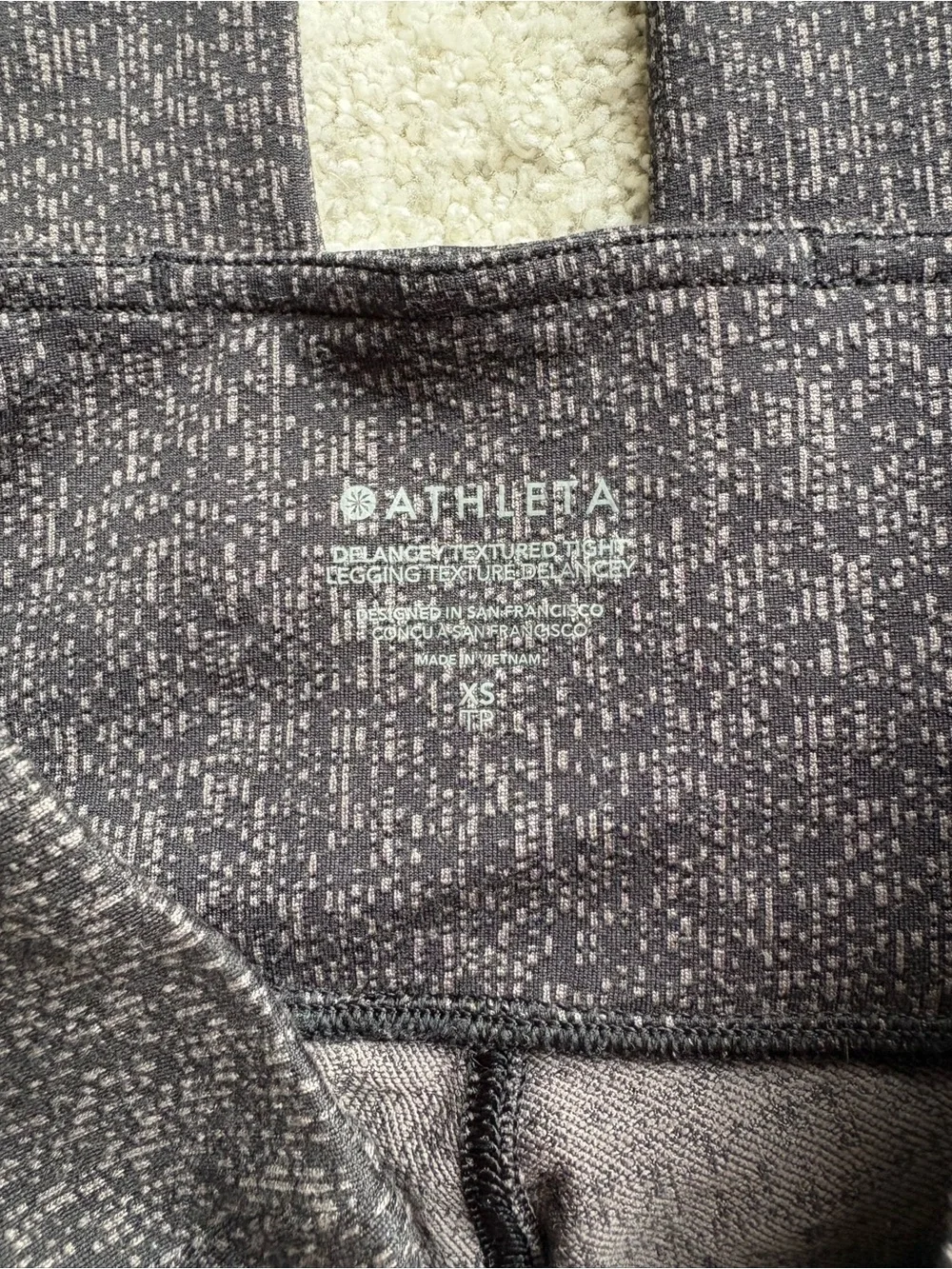Athleta Delancey Charcoal Gray Ponte High-Rise Skinny Leggings